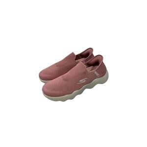 Skechers 124906-LTPK Go Walk Massage Fit-Tidal Women's Casual Pink Shoes 9.5